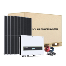 Accueil Système d&#39;énergie solaire hors réseau de 10 kW